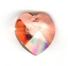 1 18mm Preciosa Sweet Orange Heart